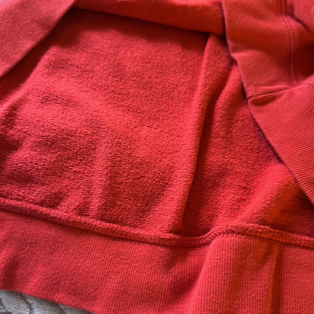 Minnie Mouse balloon sleeve oversize sweatshirt Disney Parks 2X rare rd & pink - Picture 5 of 10